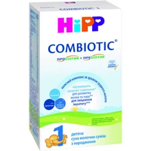 Дитяча Суміш Hipp Combiotic 1, 300 гр (9062300138822): Тип Суміші молочні