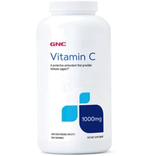 GNC Vitamin C 1000 mg, 500 Vegetarian Caplets: Тип Витамин C