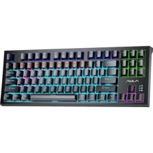 Клавиатура Aula F3032 Keycaps Plus 21 Dark Yellow Keys KRGD Red USB UA Black (6948391204673): Подключение проводное