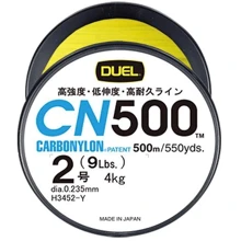 Леска Duel CN500 Carbonylon 500m 0.235 4kg Yellow #3: Тип Леска