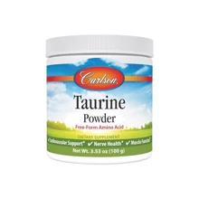 Carlson Labs Taurine Amino Acid Powder Таурин в порошке 100 грамм: Тип Таурин