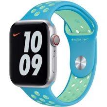 Аксесуар для Watch Apple Sport Band Nike Blue / Green Glow (MJ6L3) for Apple Watch 42 / 44mm: Виробник Apple