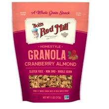 Сухой завтрак Bob's Red Mill Гранола Клюква и Миндаль 312 г (039978031730): Вес нетто 312 г