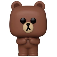Игровая фигурка Funko POP! серии Line Friends - Браун (48151): Тип Персонаж мультфильма, фильма