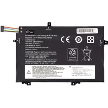 Батарея для ноутбука Lenovo L17M3P54 ThinkPad L480 11.1V Black 4100mAh (88426): Совместимость 01AV463, 01AV464, 01AV465, 01AV466, L17C3P52, L17L3P52, L17M3P53, L17M3P54, SB10K97611, SB10K97612, SB10K97613