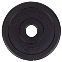 Блин для штанги и гантели Hop-Sport металлический 1.25 кг: Производитель Hop-Sport