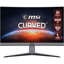 Монитор MSI MAG Artymis 242C: Покрытие экрана антибликовое