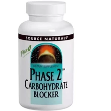 Source Naturals Phase 2 Carbohydrate Blocker Белая Фасоль Фаза 2 500 мг 60 таблеток: Производитель Source Naturals