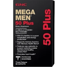 GNC Mega Men 50 Plus 60 caps: Пол Мужской