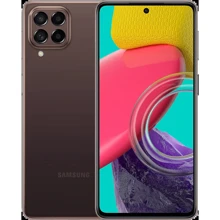 Смартфон Samsung Galaxy M53 5G 6/128Gb Emerald Brown M536B: Дисплей 6.7" Super AMOLED Plus (1080 x 2408 ) / 394 ppi / сенсорний, ємнісний