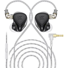 Наушники Knowledge Zenith ZEX Pro Mic Black: Тип конструкции вакуумные