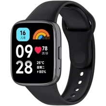 Ремешок BeCover Sport Band Black for Redmi Watch 3 Active (710214): Цвет черный