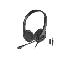 Наушники A4Tech FH100i Stone Black: Тип конструкции полноразмерные