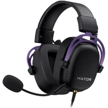 Наушники Hator Hypergang 2 Edition Lavander (HTA-914): Тип конструкции полноразмерные