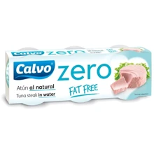 Тунець у власному соку ZERO, TM Calvo, 3х65 г (WT3868): Вага нетто 195 г