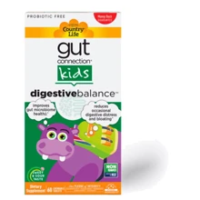 Country Life Gut Сonnection Kids DigestiveBalance Пищеварительная формула для детей 60 жевательных таблеток: Тип Пробиотики