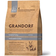 Сухой корм GD Dog Medium & Maxi Rabbit & Turkey для собак кролик и индейка 3 кг (5407007851072): Тип Сухой корм