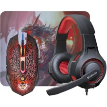 Мишка Defender DragonBorn MHP-003 kit mouse+mouse pad+headset (52003): інтерфейс підключення USB