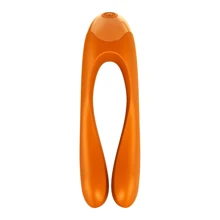 Вібратор на палець Satisfyer Candy Cane Orange: Для кого унісекс