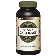 Акулий хрящ GNC Shark Cartilage 90 tabs Для суставов и связок: Форма выпуска Таблетки
