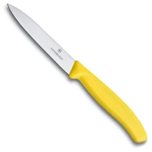 Ніж кухонний Victorinox SwissClassic 10см Жовтий (6.7706.L118): Лезо Нержавеющая сталь