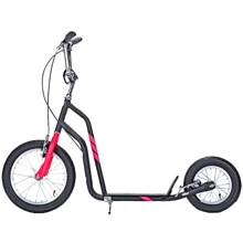 Самокат Yedoo CITY 12+ (black-magenta): Количество колес 2