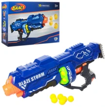 Автомат Limo Toy 80526 45см, кульки (м'які) 2см 12шт: Виробник Limo Toy