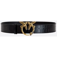 Женский ремень PINKO LOVE CROCO 2 H4 BELT PELLE ST. черный (1H213YA051Z99Q): Пол Женский