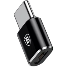 Адаптер Baseus Adapter USB-C to microUSB Black (CAMOTG-01): Колір чорний