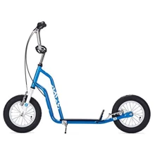 Самокат Yedoo THREE 6+ (blue-white): Количество колес 2