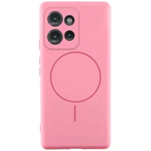 Чехол для телефонов Lakshmi Case Silicone Cover Full Camera MagFit Light Pink for Motorola Edge 50 Neo: Совместимость Motorola Edge 50 Neo
