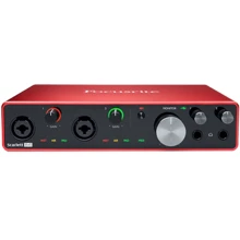 Аудиоинтерфейс MOSC0027 FOCUSRITE Scarlett 8i6 3rd Gen: Тип Внешние