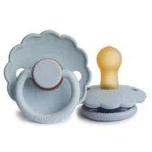 Пустышка Frigg Daisy Powder blue size 1 (0-6 m) голубой (000549): Возраст до 6 месяцев