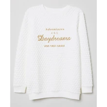 Світшоти H & M 8Z6270098 158-164 см білий: Тип Світшоти