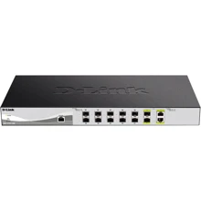 Сетевой коммутатор D-Link DXS-1210-12SC: Порты только Gigabit Ethernet (10/100/1000)