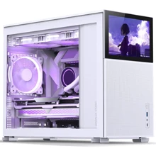 Корпус Jonsbo D31 MESH Screen White: Форм-фактор материнської плати DTX / ITX / Micro-ATX