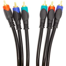Кабель і перехідник PowerPlant 3xRCA (M) - 3xRCA (M) 3 м (CA911738): Тип кабель