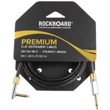 Инструментальный кабель ROCKBOARD Premium Flat Instrument Cable Straight/Angled (300 cm): Производитель ROCKBOARD
