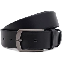 Чоловічий ремінь Borsa Leather чорний (150v1fx95-black): Стать Мужской