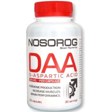 Бустер тестостерону Nosorog Nutrition DAA 120 capsules: Форма випуску капсульованих