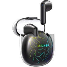 Наушники BlitzWolf BW-FLB5 Black: Тип конструкции вкладыши