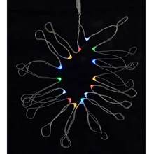 Електрогірлянди Yes! Fun LED-нить, 15 ламп, багатобарвна, 1,60 м: Тип Лінійна
