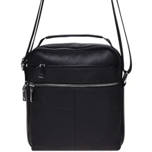 Чоловіча сумка через плече Keizer чорна (K16013-black): Стать Чоловік