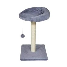 Когтеточка Lucky Pet Прана серая 33х33х50 см (4820224215860): Высота столбика 50 см