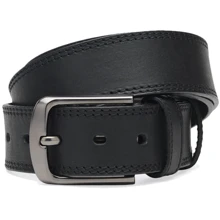 Чоловічий ремінь Borsa Leather чорний (Cv1mb20-125): Стать Чоловік
