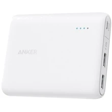 Внешний аккумулятор ANKER Power Bank PowerCore V3 10400mAh White (A1214H21): Количество USB 2