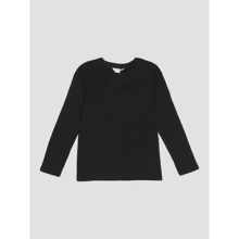 Лонгслів H & M 1452597 122-128 см чорний: Тип Лонгсліви