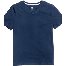 Футболка H&M 712-4034906 146-152 см темно-синяя: Тип Футболки