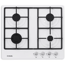 Варочная поверхность газовая Minola MGM 61021 WH: Размеры для встраивания (ШxГ) 56х50 см