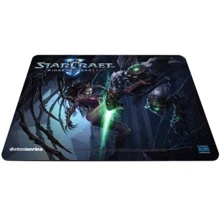 Игровая поверхность SteelSeries QcK Kerrigan vs Zeratul: Материал Резина, ткань